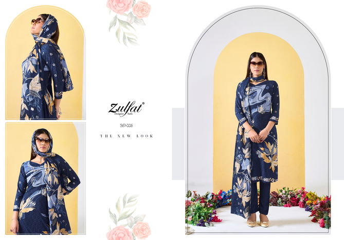 Zahavi Vol 2 By Zulfat Viscose Printed Dress Material Wholesale Price In Surat
